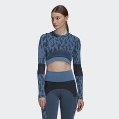 Кроп-топ для фитнеса adidas by Stella McCartney TruePurpose Seamless