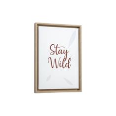 Картина irini stay wild (la forma) белый 30x42 см.