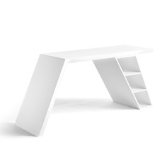 Письменный стол (angel cerda) белый 173x75x50 см.