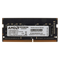 Модуль памяти AMD Radeon R7 Performance Series R748G2606S2S-UO DDR4 - 8ГБ 2666, SO-DIMM, OEM