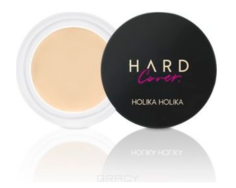 Domix, Кремовый консилер Hard Cover Cream Concealer, 6 г (2 тона), 6 г, 03 Sand Ivory, натуральный бежевый Holika Holika