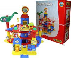 Игровой набор Wader Паркинг 4-уровневый с автомобилями