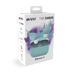 Bluetooth гарнитура HIPER TWS SAMUN (голубой)