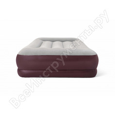 Надувная кровать с подголовником bestway tritech airbed 191х97х36см 67698 bw