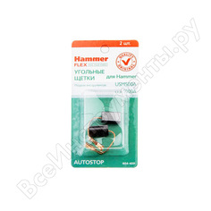 Щетки угольные rd (2 шт; 5х8х14 мм) для usm500a/usm600a hammer 65813