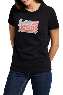 Футболка CREW NECK TEE BLACK Lee