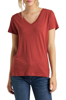 Футболка V NECK TEE RED OCHRE Lee