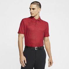Мужская рубашка-поло для гольфа с камуфляжным принтом Nike Dri-FIT Tiger Woods