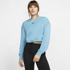 Женский свитшот из ткани френч терри Nike Sportswear Swoosh