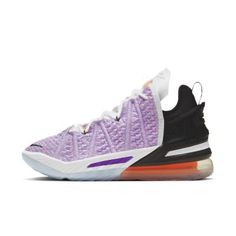Баскетбольные кроссовки LeBron 18 “Blue Multi” Nike