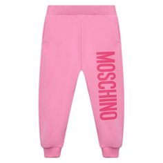 Хлопковые джоггеры Moschino