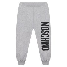 Хлопковые джоггеры Moschino