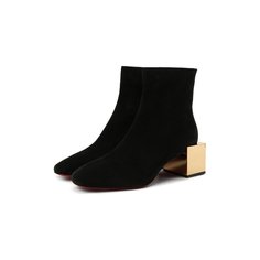 Замшевые ботильоны Tre Fiak 55 Christian Louboutin