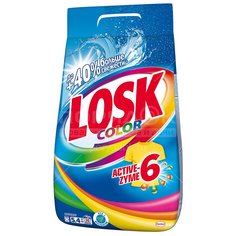 Стиральный порошок автомат Losk Color Active-Zyme, 5400 г