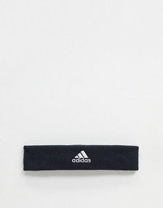 Черная повязка на голову adidas Training-Черный цвет