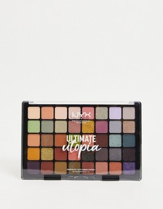 Палетка теней для век с 40 оттенками NYX Professional Makeup Ultimate - Utopia-Многоцветный