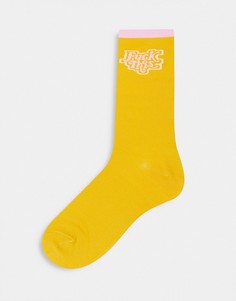 Оригинальные носки с надписью Typo-Многоцветный