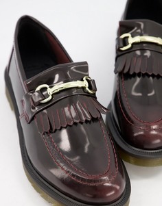 Красные лоферы Dr Martens Adrian-Красный