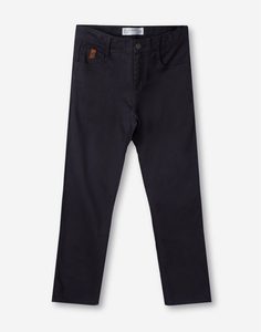 Тёмно-серые зауженные брюки для мальчика Gloria Jeans