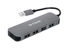 Хаб USB D-Link DUB-H4/E1A