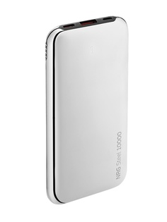 Внешний аккумулятор Deppa Power Bank NRG 10000mAh 3A Steel 33558