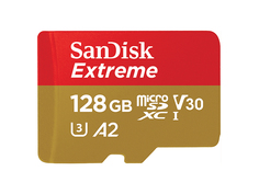 Карта памяти 128Gb - SanDisk MicroSDXC Extreme Class 10 SDSQXA1-128G-GN6GN