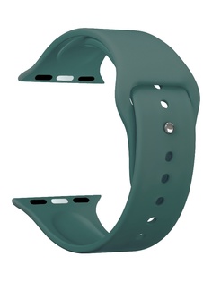 Аксессуар Ремешок Deppa для APPLE Watch 44mm/42mm Band Silicone Green 47133