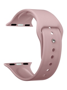 Аксессуар Ремешок Deppa для APPLE Watch 40mm/38mm Band Silicone Pink 47124