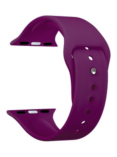 Аксессуар Ремешок Deppa для APPLE Watch 40mm/38mm Band Silicone Burgundy 47125