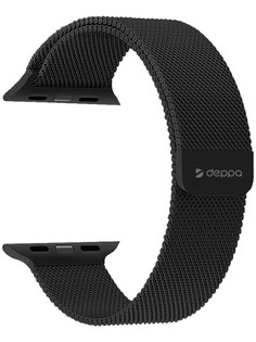 Аксессуар Ремешок Deppa для APPLE Watch 38/40mm Band Mesh Black 47144