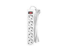 Сетевой фильтр CBR 5 Sockets 3m CSF 2505-3.0 White CB