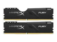 Модуль памяти HyperX Fury Black DDR4 DIMM 3733Mhz PC29800 CL19 - 32Gb KIT(2x16Gb) HX437C19FB3K2/32