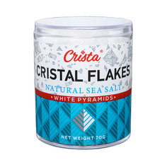 Соль морская Crista Flakes натуральная 70 г