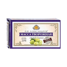 Масса творожная Б.Ю. Александров особая с изюмом 23% 100 г