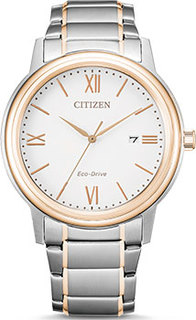 Японские наручные мужские часы Citizen AW1676-86A. Коллекция Eco-Drive