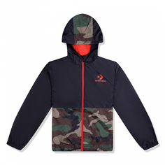 Подростковая куртка Camo Colorblock Wind Jacket Converse
