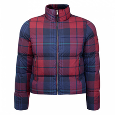 Женский пуховик Cotton Check Puffa Jacket Tommy Jeans