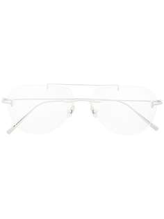 Tom Ford Eyewear очки-авиаторы FT5679 в безободковой оправе