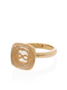 Foundrae кольцо из желтого золота