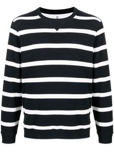 Brunello Cucinelli фактурный джемпер в полоску