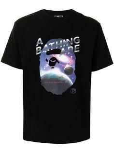 A BATHING APE® футболка с принтом Ape Head