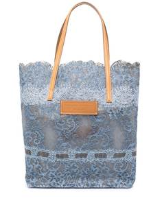 Ermanno Scervino сумка-тоут с цветочным кружевом