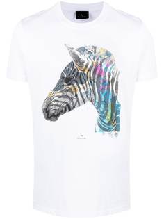 PAUL SMITH футболка с принтом