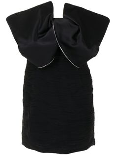 Magda Butrym платье без бретелей с крупным бантом