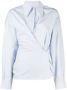 Lemaire рубашка с драпировкой