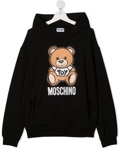 Moschino Kids худи с принтом Teddy Bear