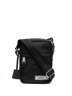 Moschino маленькая сумка-мессенджер с логотипом
