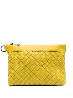 Bottega Veneta клатч с плетением Intrecciato