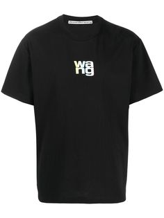 Alexander Wang футболка с короткими рукавами и логотипом