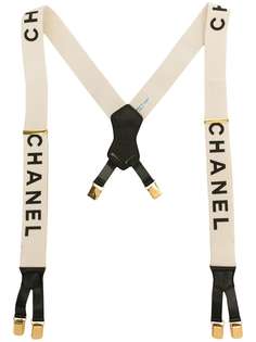 Chanel Pre-Owned подтяжки 1997-го года с логотипом